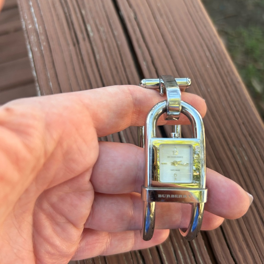 Burberry Two-Tone Silver and Gold Watch
